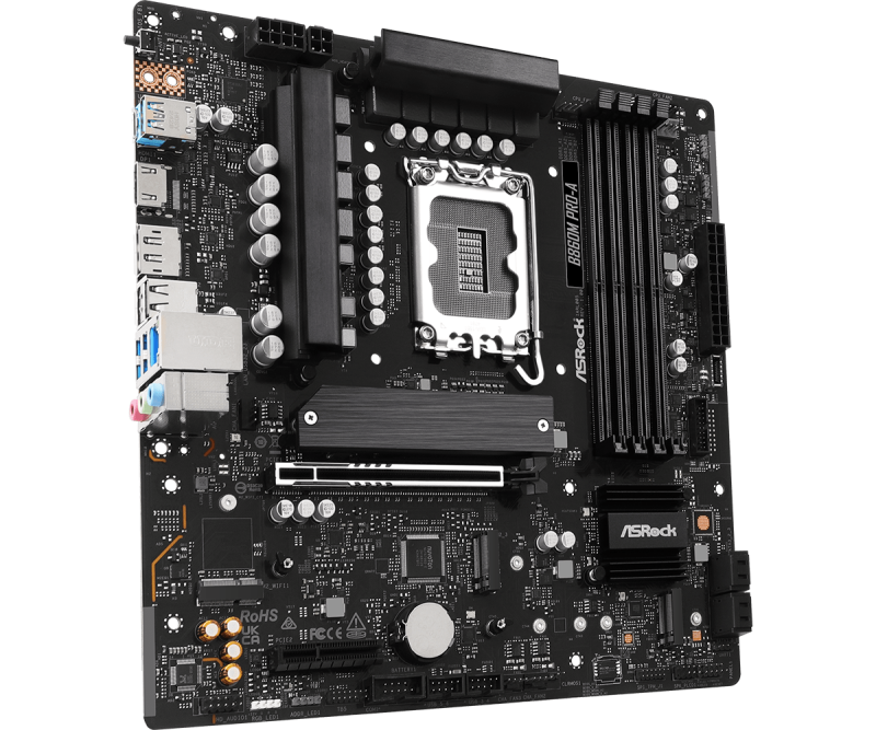 Дънна платка ASRock B860M PRO-A, LGA 1851 - Image 2
