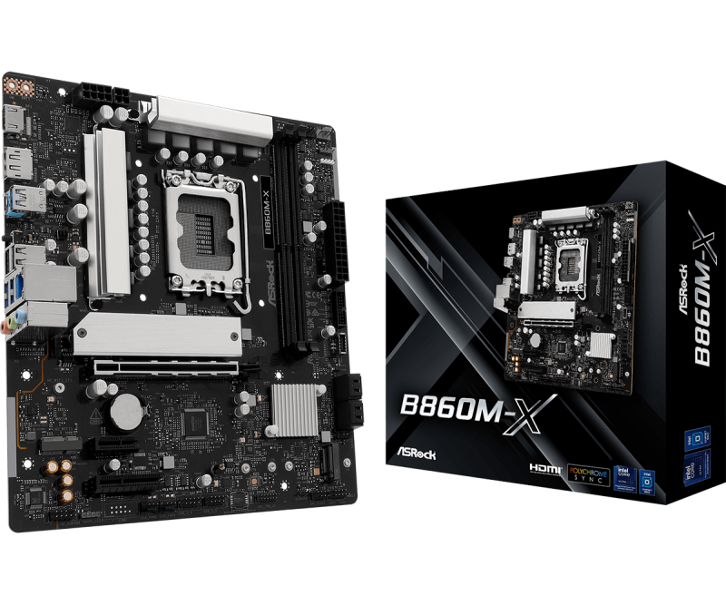 Дънна платка ASRock B860M-X, LGA 1851 - Image 5