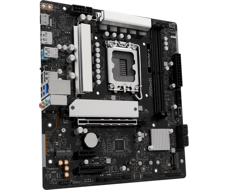 Дънна платка ASRock B860M-X, LGA 1851 - Image 2