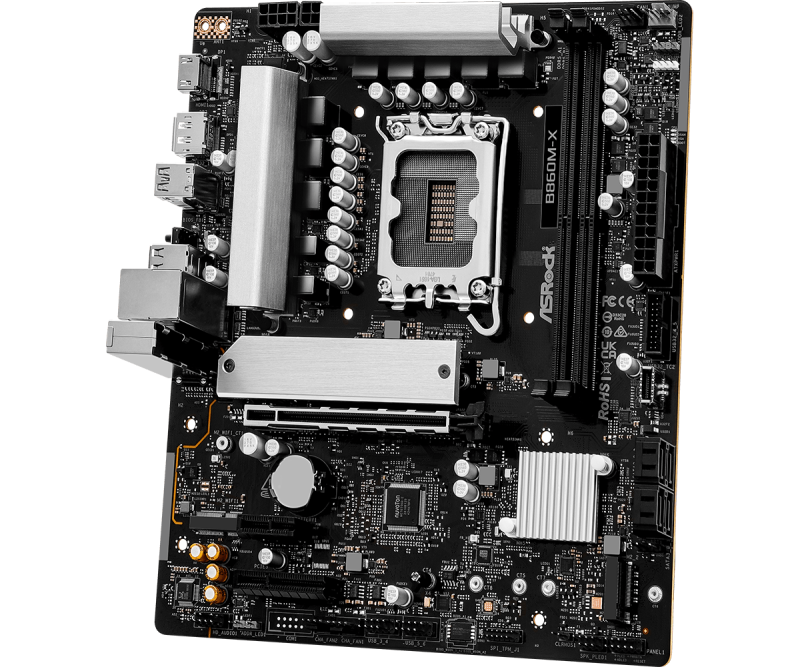 Дънна платка ASRock B860M-X, LGA 1851 - Image 3
