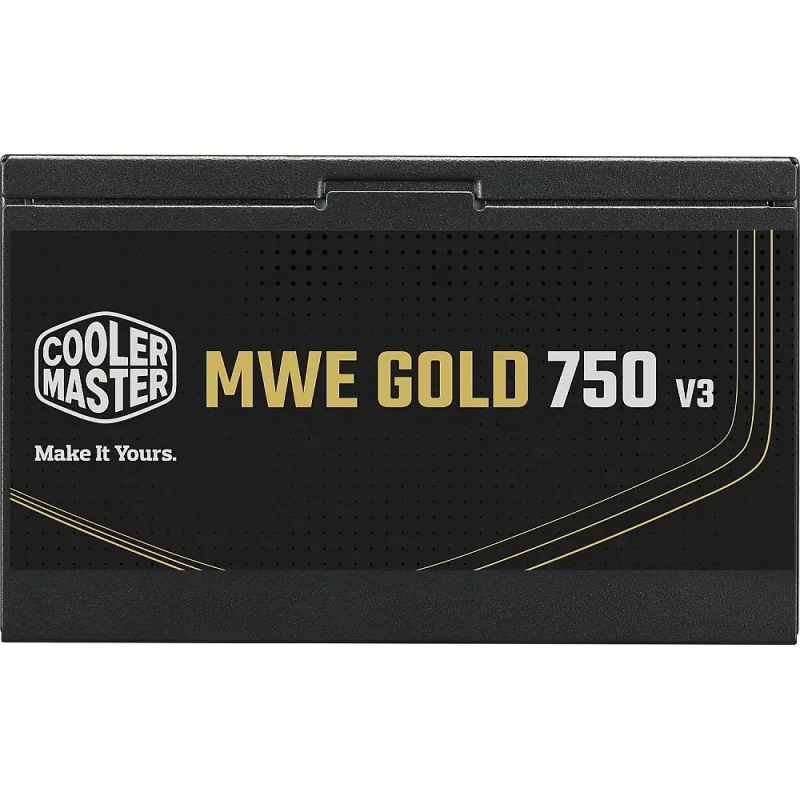 Захранващ блок Cooler Master MWE Gold V3 750W ATX 3.1 Non-Modular - Image 3