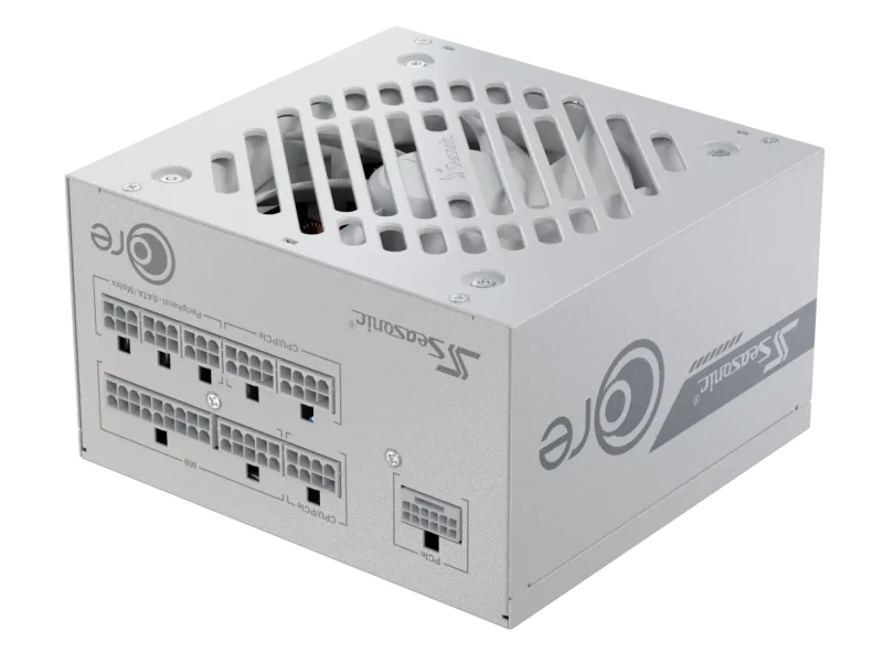 Захранващ блок Seasonic CORE GX White 850W 80+ Gold, Fully Modular, ATX 3.1, PCIe 5.1 - Image 2