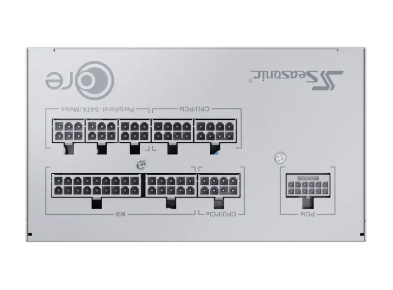 Захранващ блок Seasonic CORE GX White 850W 80+ Gold, Fully Modular, ATX 3.1, PCIe 5.1 - Image 7