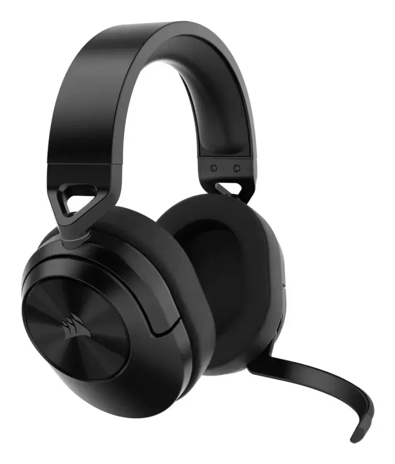 Геймърски слушалки с микрофон Corsair HS55 Carbon безжични и блутут PC/PS5/PS4 - Image 3