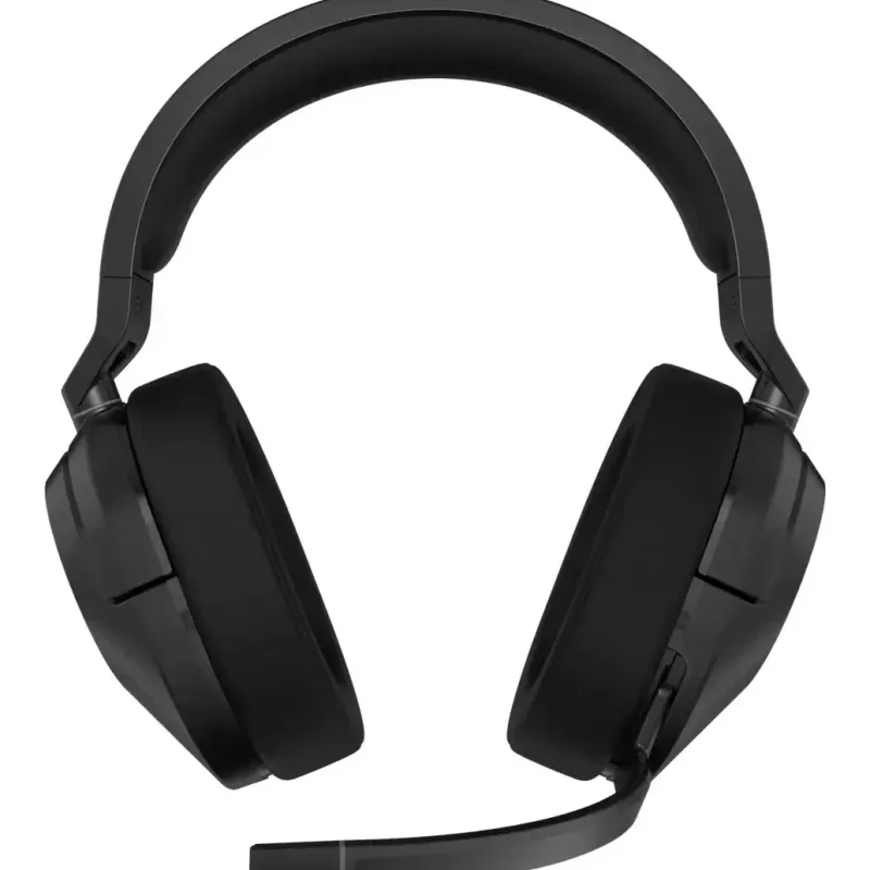 Геймърски слушалки с микрофон Corsair HS55 Carbon безжични и блутут PC/PS5/PS4