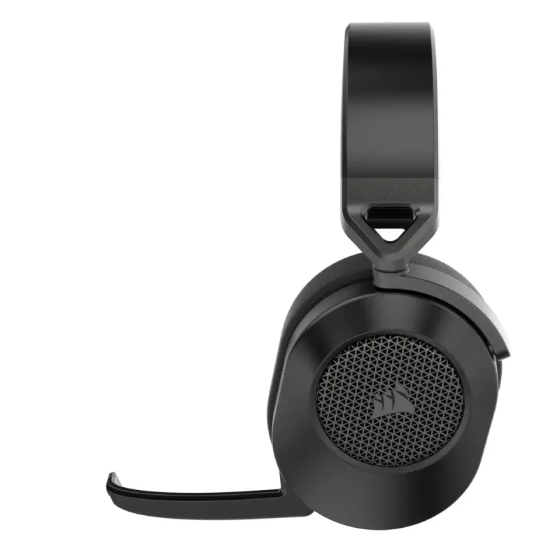 Геймърски слушалки с микрофон Corsair HS65 v2 Carbon безжични и блутут PC/PS5/PS4, Black - Image 3
