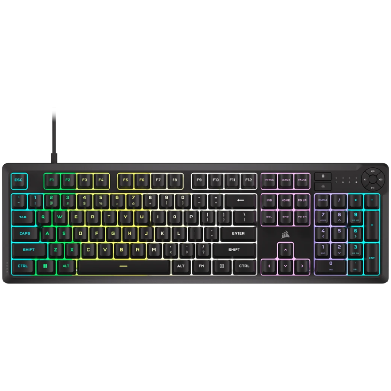 Геймърскa мембранна клавиатура Corsair K55 Core RGB - Image 3