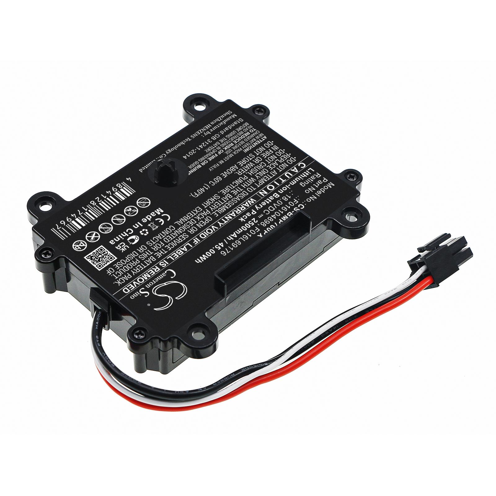 Батерия Cameron Sino, За косачка робот BOSCH 06008B0003, INDEGO 350.400, F016104898 LiIon 18V 2500mAh Cameron Sino - Image 2