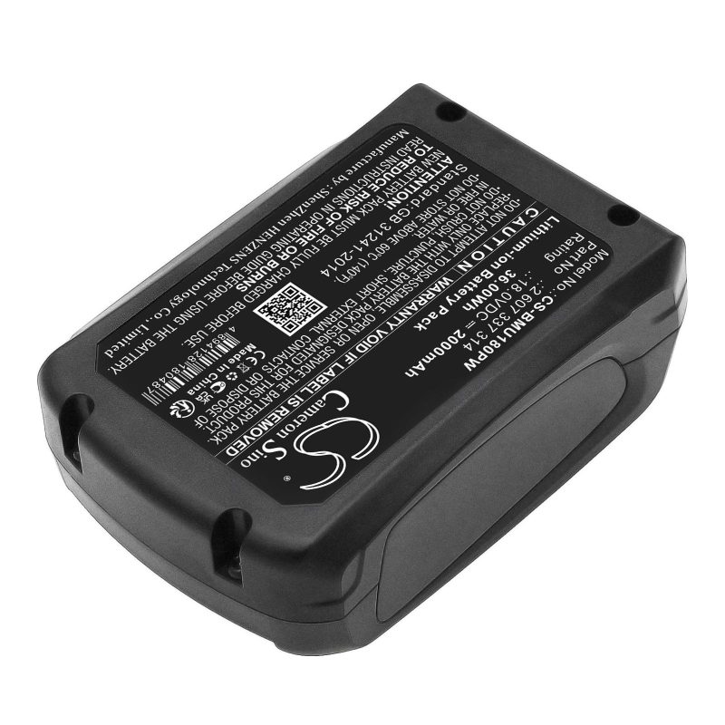 Батерия  акумулаторен трион  BOSCH AdvancedCut 18 1600A005B0 LiIon 18V 2000mAh Cameron Sino - Image 5