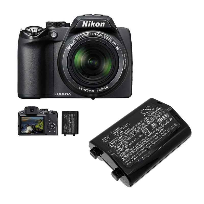 Батерия за апарат NIKON (EN-EL4) LiIon 11.1V 1800mAh Cameron Sino - Image 2