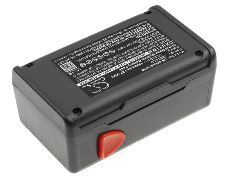 Батерия Cameron Sino,  за акумулаторен храсторез GARDENA 648844, EasyCut 42, SmallCut 300, 8834-20 18V 1500mAh Cameron Sino - Image 2