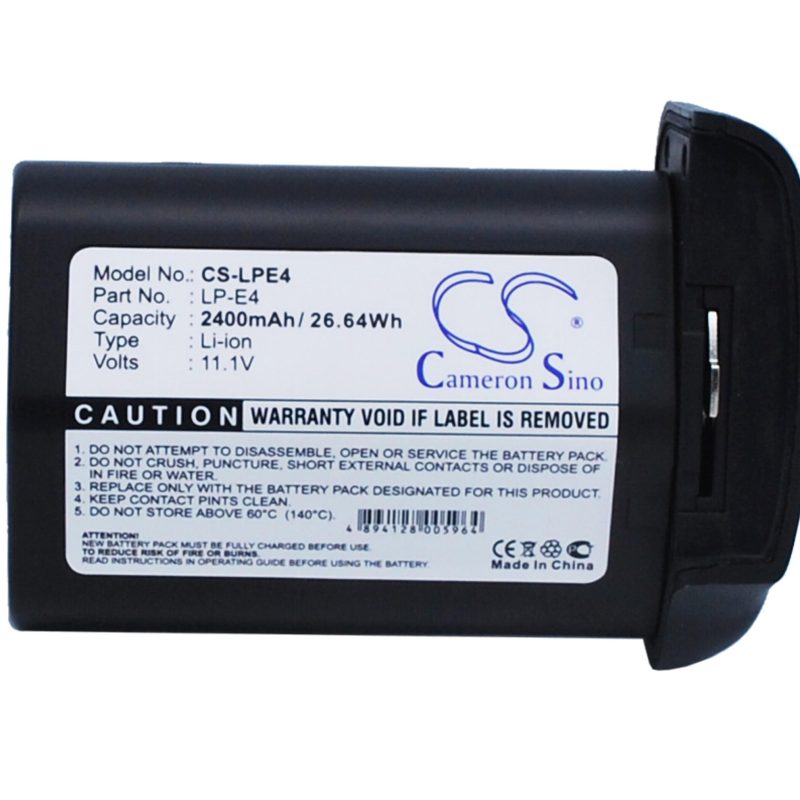 Батерия за камера CANON LPE4 LiIon 11.1V 2400mAh Cameron Sino