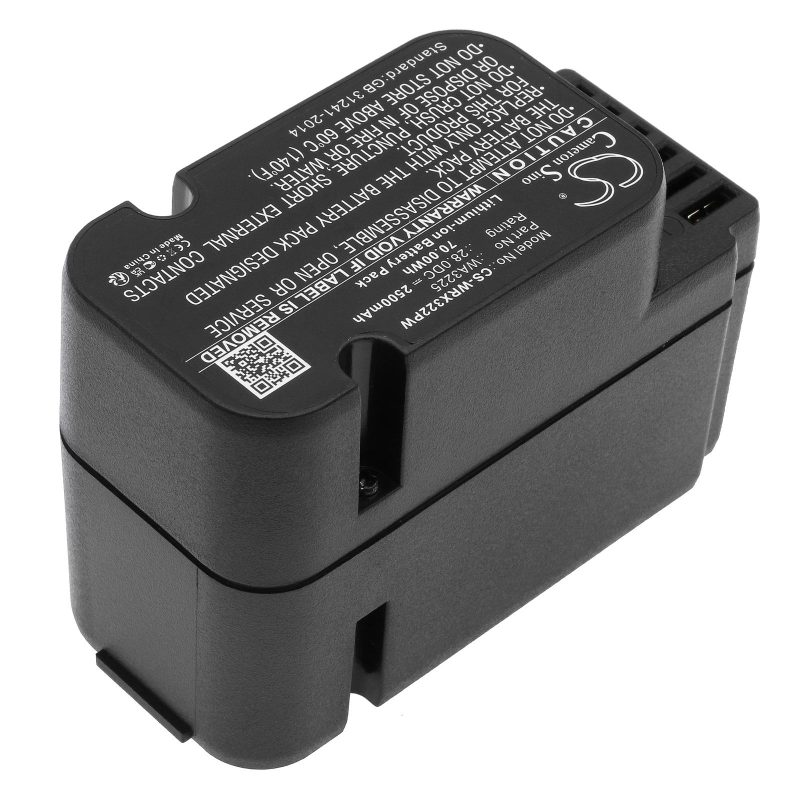 Батерия Cameron Sino, За косачка робот WORX Landroid L1500, Landroid L2000, Landroid M1000I , WA3225, WA3226  28V 2500mAh Cameron Sino - Image 2