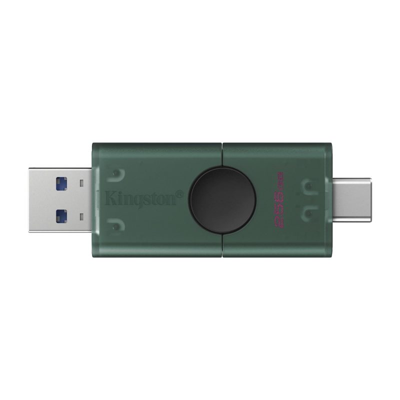 USB памет KINGSTON DataTraveler Duo G2, 256GB USB-C + USB-A 3.2 Gen 1 - Image 2