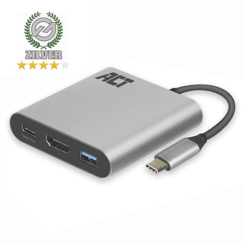 ACT Адаптер USB-C към HDMI 4K - Image 4
