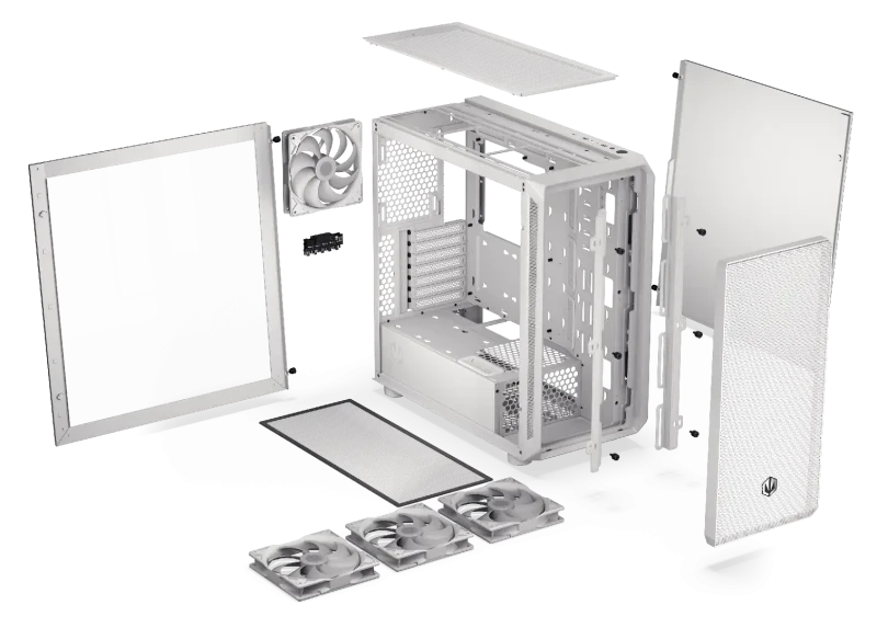 Кутия ENDORFY ARX 700 ARGB White - Middle Tower - Image 15