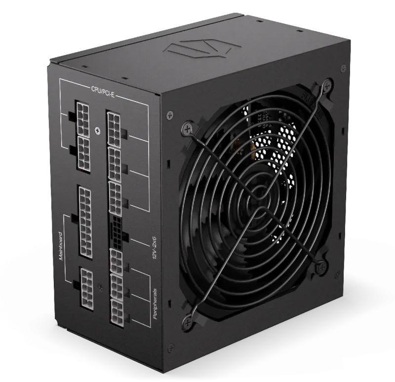Захранващ блок Endorfy Supremo FM6 750W 80+ Gold, PCIe 5.1 - Fully Modular - Image 3