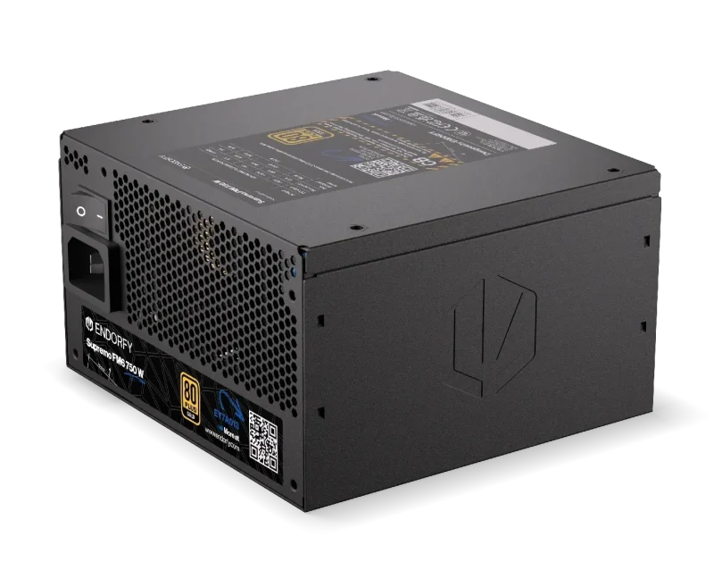 Захранващ блок Endorfy Supremo FM6 750W 80+ Gold, PCIe 5.1 - Fully Modular