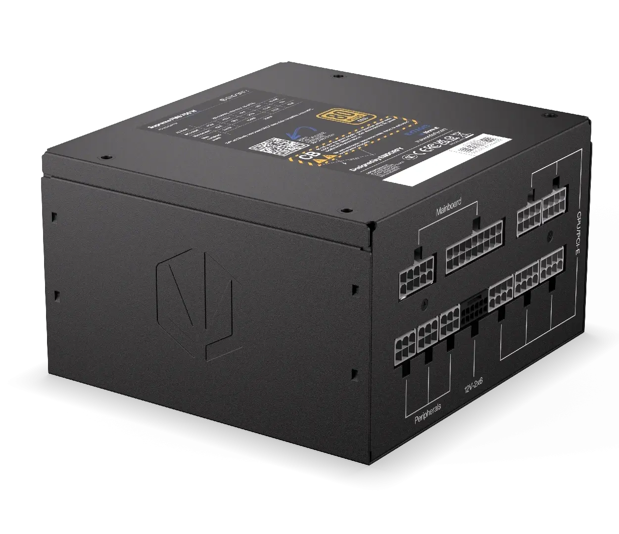 Захранващ блок Endorfy Supremo FM6 750W 80+ Gold, PCIe 5.1 - Fully Modular - Image 5
