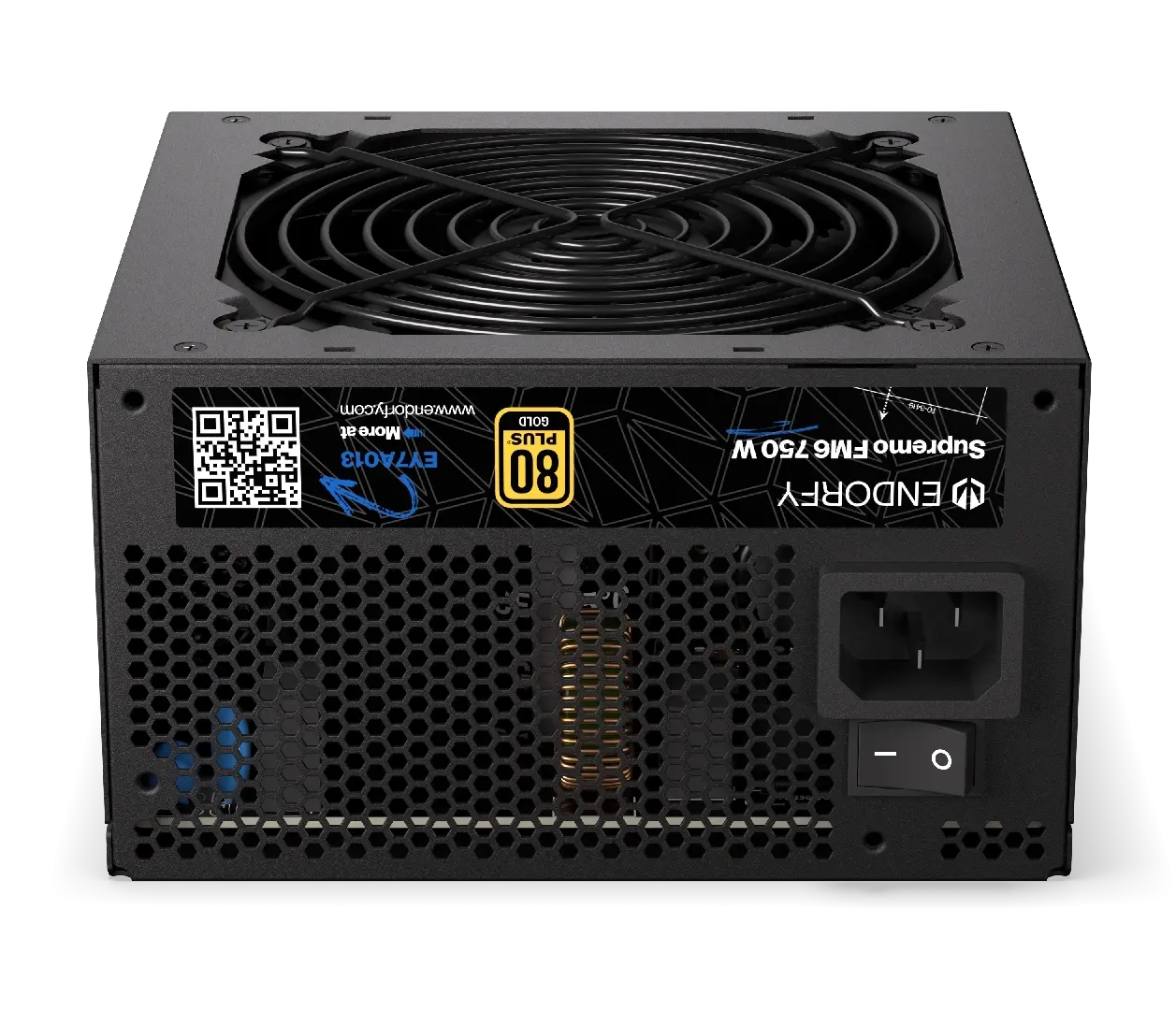 Захранващ блок Endorfy Supremo FM6 750W 80+ Gold, PCIe 5.1 - Fully Modular - Image 9