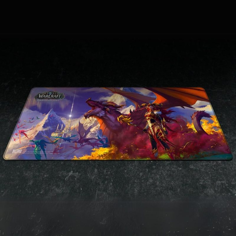 Геймърски пад World Of WarCraft Dragonflight - Alexstrasza & Dragon, XL - Image 3