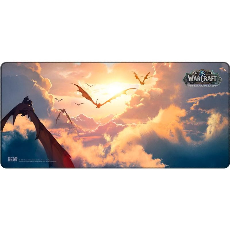 Геймърски пад World Of WarCraft Dragonflight - Clouds, XL