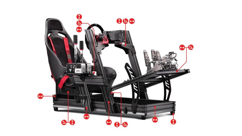 Кокпит симулатор Next Level Racing F-GT Elite - Front and Side Mount Edition - Image 7