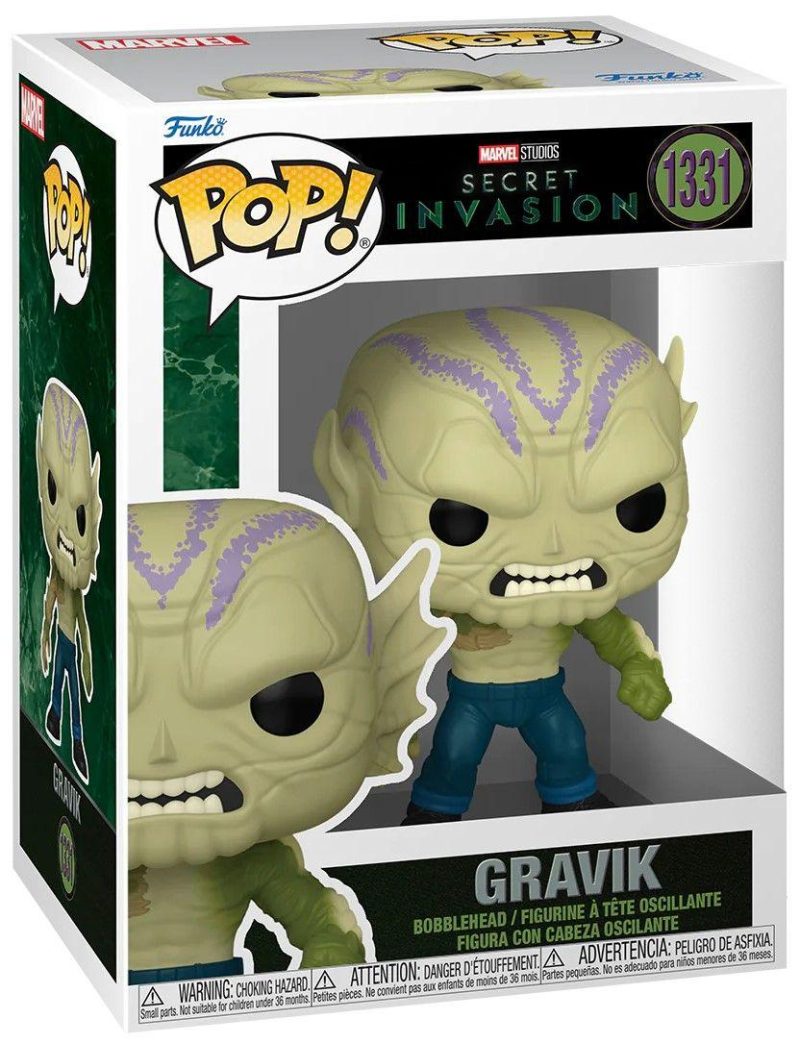Фигурка Funko Pop! Marvel: Secret Invasion - Gravik #1331 - Image 2