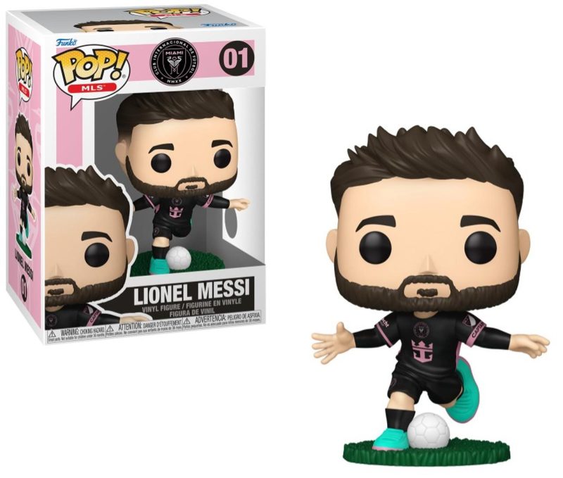 Фигурка Funko Pop! MLS: Inter Miami - Lionel Messi (Away) #01 - Image 3