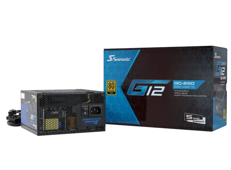 Захранващ блок Seasonic G12 GM-650 V2, 650W, 80+ GOLD - Image 11