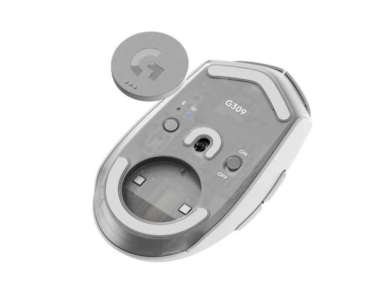 Геймърска мишка Logitech G309 White Lightspeed Wireless - Image 5