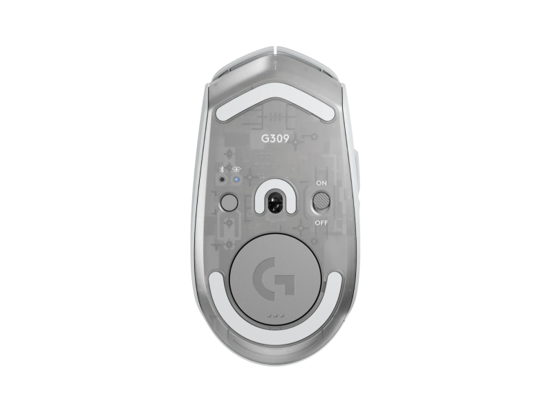 Геймърска мишка Logitech G309 White Lightspeed Wireless - Image 6
