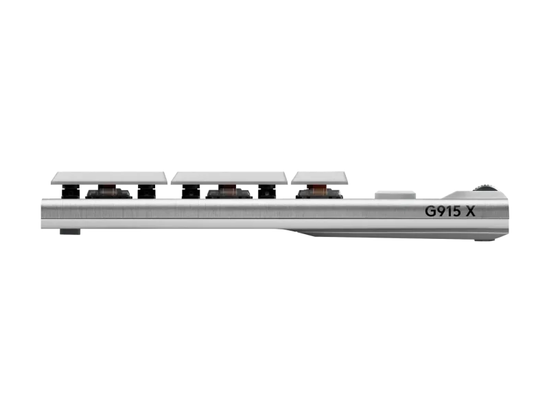 Безжична геймърска механична клавиатура Logitech G915X White Lightspeed - GL Tactile Switch - Image 3