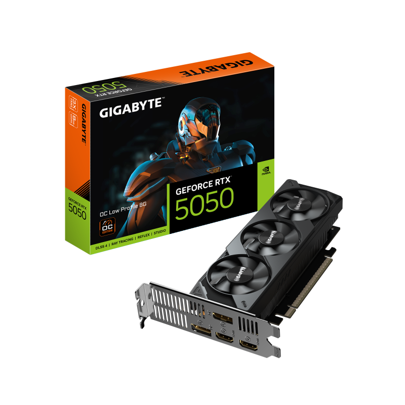 Видео карта GIGABYTE RTX 5050 OC Low Profile 8GB GDDR6 - Image 8
