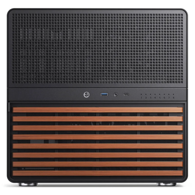 Кутия Jonsbo N5 NAS E-ATX - Black - Image 4