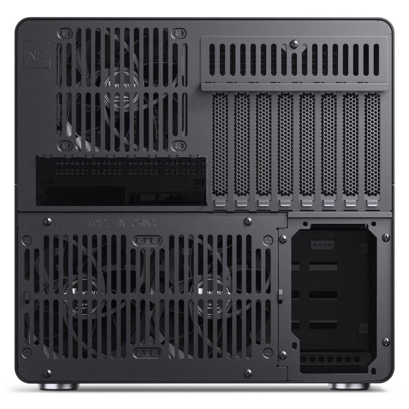 Кутия Jonsbo N5 NAS E-ATX - Black - Image 10