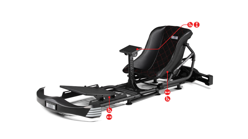 Кокпит симулатор Next Level Racing Go Kart Cockpit Plus - Image 6