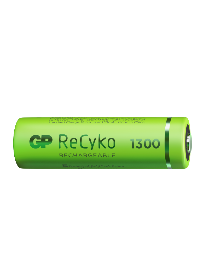 Акумулаторна Батерия R6 AA 130AAHC-EB2 1300mAh NiMH 2 бр. в опаковка GP - Image 4