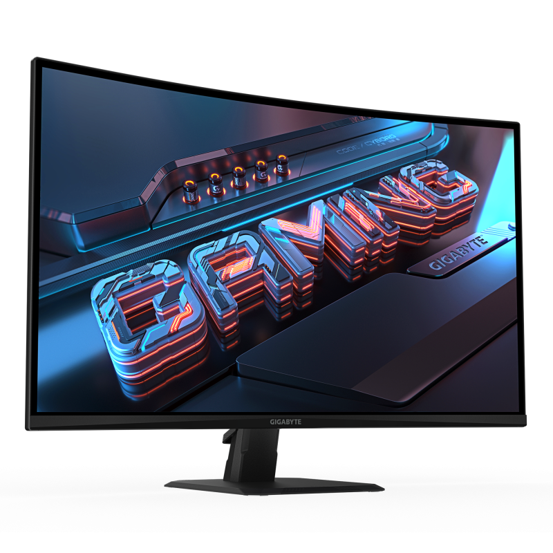 Геймърски Монитор Gigabyte GS32QCA - 32" inch SS/VA 1500R, QHD (2560x1440), 180Hz, 1ms, HDR Ready - Image 2