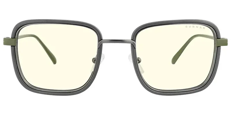 Геймърски очила GUNNAR Fallout Vault 33 Gunmetal/Olive - Clear