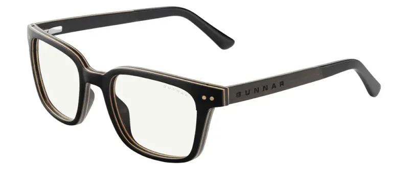 Компютърни очила GUNNAR Muir Ebony (wood), Clear Pro - Image 8