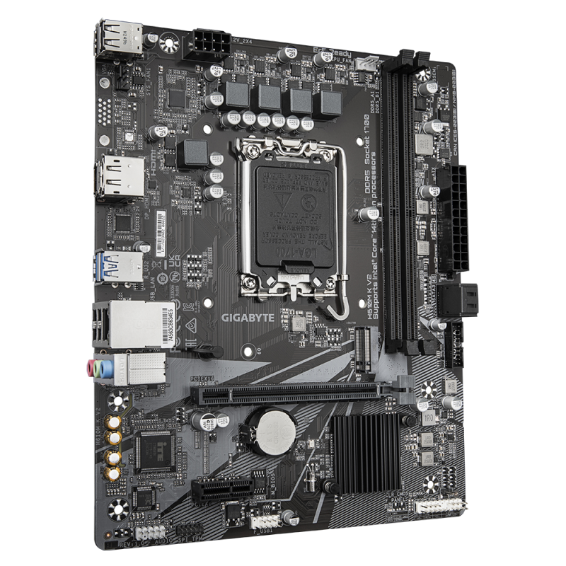 Дънна платка GIGABYTE H610M K V2 DDR5, socket 1700, Micro ATX - Image 2