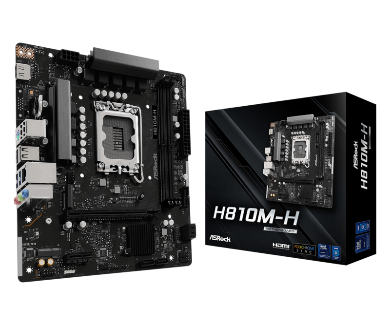 Дънна платка ASRock B810M-H, LGA 1851 - Image 5