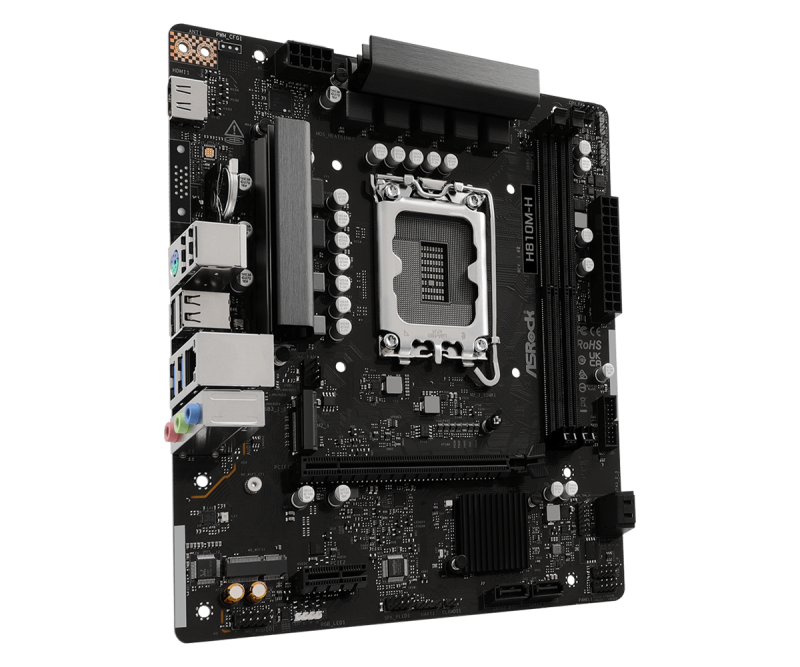 Дънна платка ASRock B810M-H, LGA 1851 - Image 2