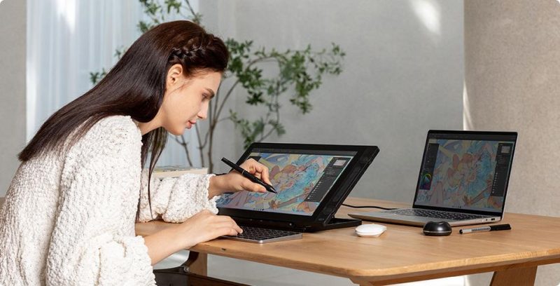 HUION  /Хюйън/ Графичен дисплей таблет Kamvas 16 GEN3 /без стойка/, GS1563 - Image 4