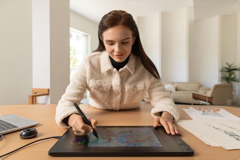 HUION  /Хюйън/ Графичен дисплей таблет Kamvas 16 GEN3 /без стойка/, GS1563 - Image 8