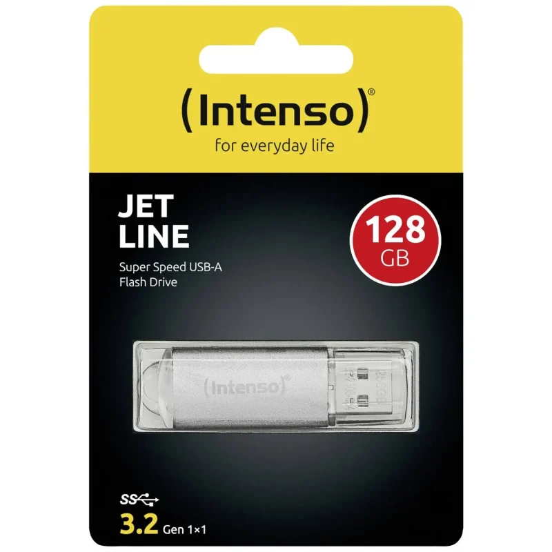 Intenso USB Flash Drive 3.2 128GB Jet Line - Image 3