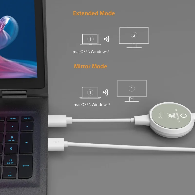j5 create 4K JVAW575 - безжичен HDMI удължител - Image 8