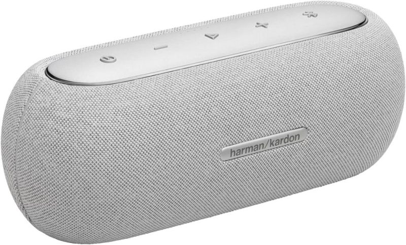 Блутут колонка Harman Kardon LUNA 1x25W RMS + 1x15W RMS, Waterproof, Rechargable battery, Grey - Image 2