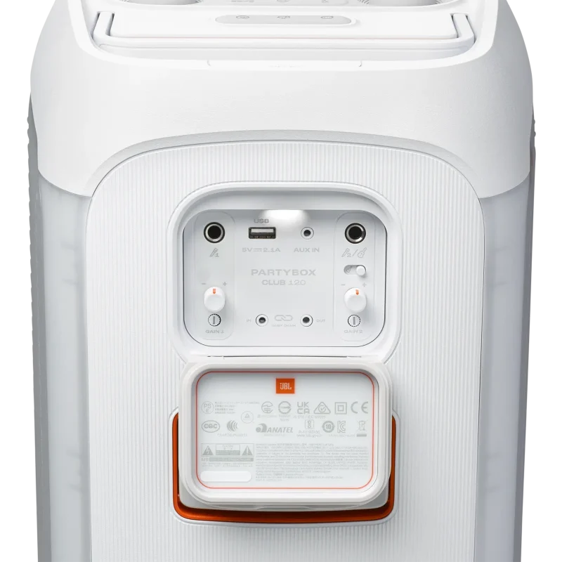 Блутут колона JBL PartyBox Club 120, 160W - Бяла - Image 7